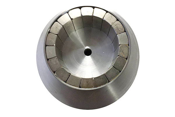 大圆柱海尔贝克阵列钕磁铁组件